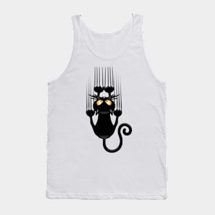 Angry Wild Cat Tank Top